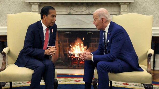 4 Poin Pertemuan Jokowi-Biden saat Agresi Israel ke Gaza Memanas