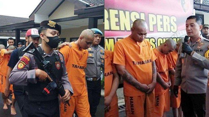 Aniaya Pedagang Bakso dan Warga, Puluhan Anggota Geng Motor di Bandung Barat Diringkus