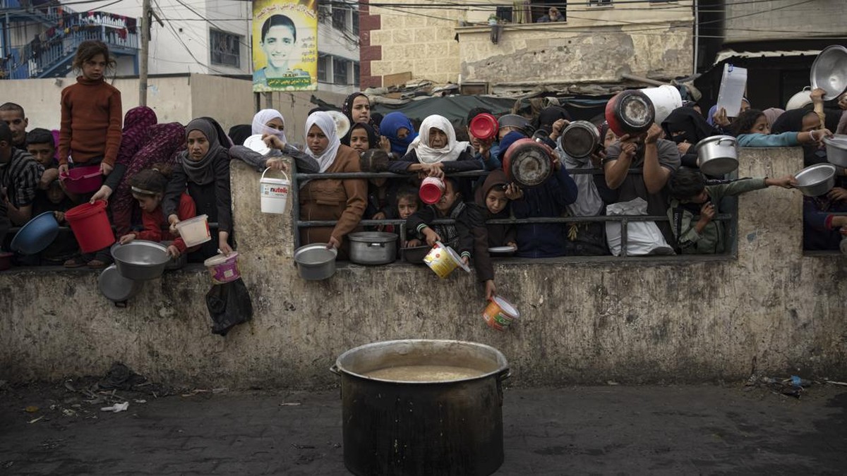 Penduduk Gaza Hadapi Bencana Kelaparan Hampir Tak Ada yang Bisa Dikonsumsi