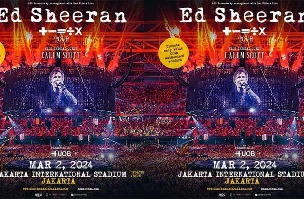 Konser Ed Sheeran dari GBK Kini Dipindahkan ke JIS