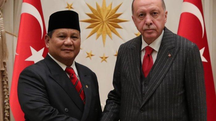 Prabowo Terima Ucapan Selamat hingga Doa dari Erdogan atas Keunggulan di Pilpres