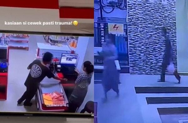 Viral Seorang Pria Lecehkan Petugas Kasir di Minimarket Kolaka, Pelaku Terekam Terus Kejar Korban