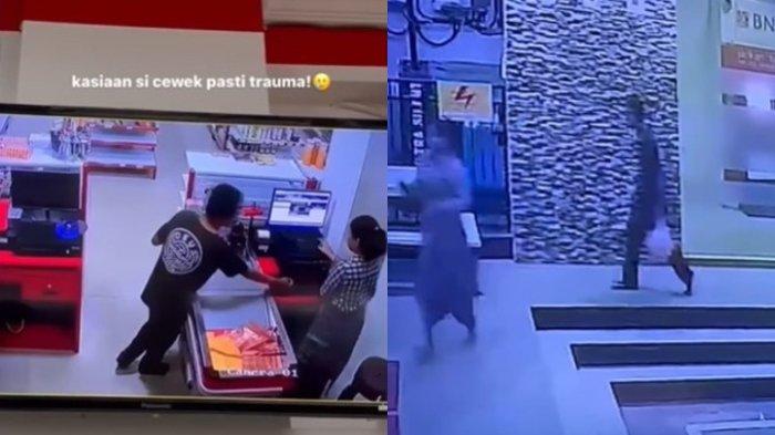 Viral Seorang Pria Lecehkan Petugas Kasir di Minimarket Kolaka, Pelaku Terekam Terus Kejar Korban
