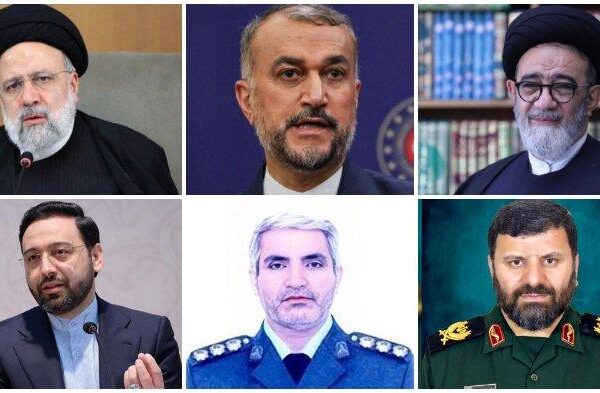 8 Nama Korban Tewas dalam Kecelakaan Helikopter Presiden Iran Ebrahim Raisi