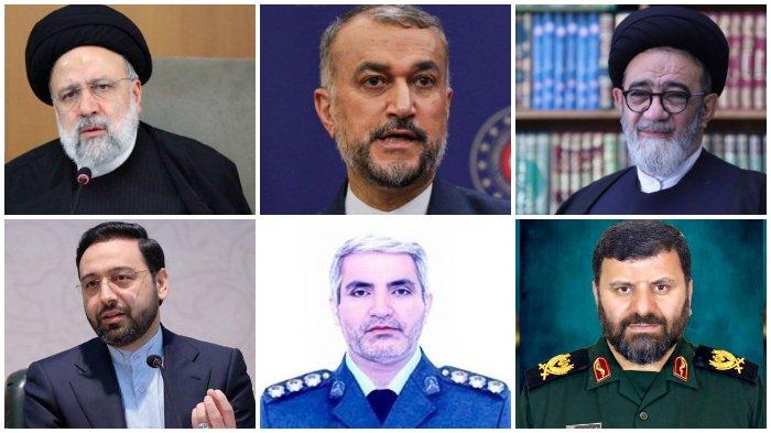 8 Nama Korban Tewas dalam Kecelakaan Helikopter Presiden Iran Ebrahim Raisi