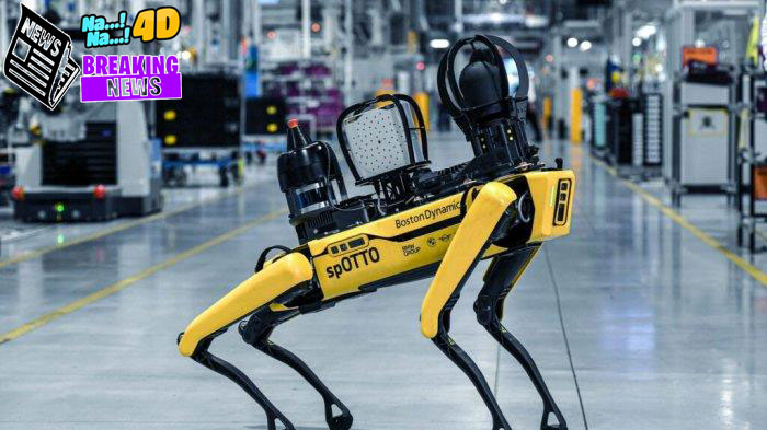BMW Gunakan Robot Anjing untuk Deteksi Masalah di Pabrik
