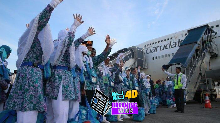 Ketepatan Waktu Penerbangan Haji di Embarkasi Padang Capai 100 Persen