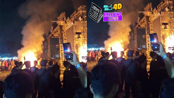 Panitia Konser Tangerang Lentera Festival Kabur Saat Massa Bakar Panggung, Polisi Buru Penyelenggara