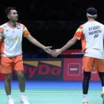 Ganda putra Indonesia Fajar Alfian/Muhammad Rian Ardianto berhasil lolos ke perempat final Denmark Open 2024.