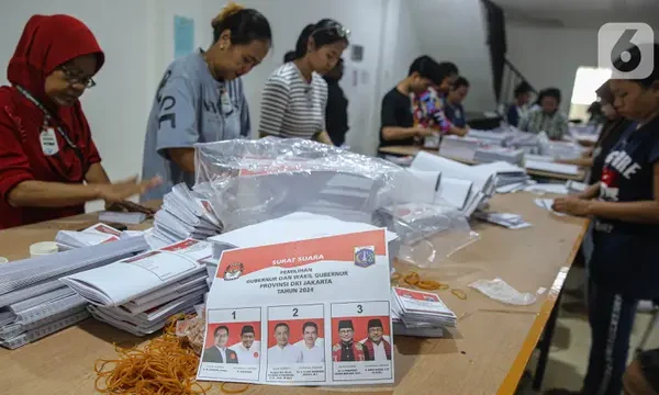 Komisi Pemilihan Umum (KPU) DKI Jakarta menemukan total surat suara yang kurang dan rusak untuk pemilihan gubernur dan wakil gubernur DKI Jakarta 2024 mencapai 51.234 lembar.