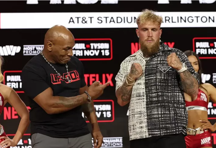 Jake Paul dijadwalkan untuk menghadapi legenda tinju Mike Tyson pada 15 November 2024 di AT&T Stadium, Arlington, Texas. Pertandingan ini menarik perhatian banyak pihak karena melibatkan dua sosok yang sangat berbeda dalam dunia tinju: seorang influencer yang terjun ke dunia tinju profesional, dan seorang legenda yang sudah berusia 58 tahun.